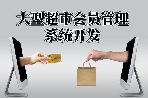 大型超市會員管理系統功能開發(圖1)