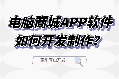 電腦商城APP軟件如何開發制作？(圖1)